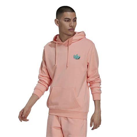 adidas hoodie heren roze|adidas fleece hoodie.